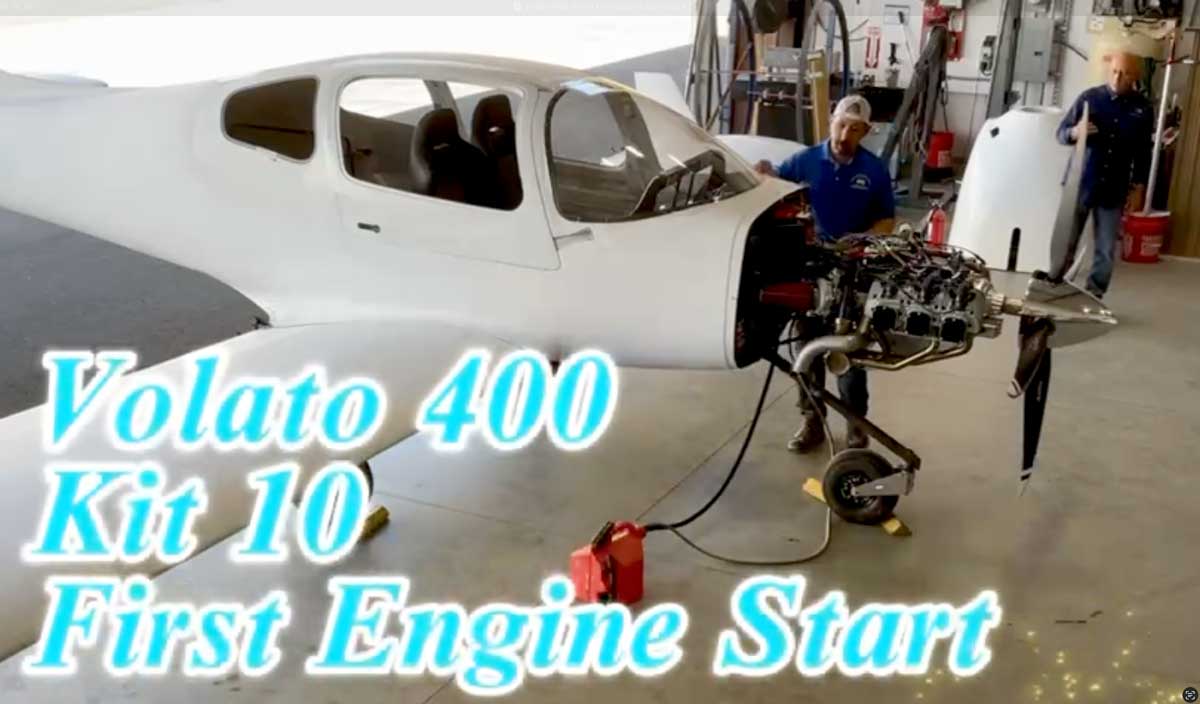 Kit 10 First Engine Start